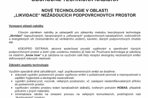 Nové technologie zaplňování